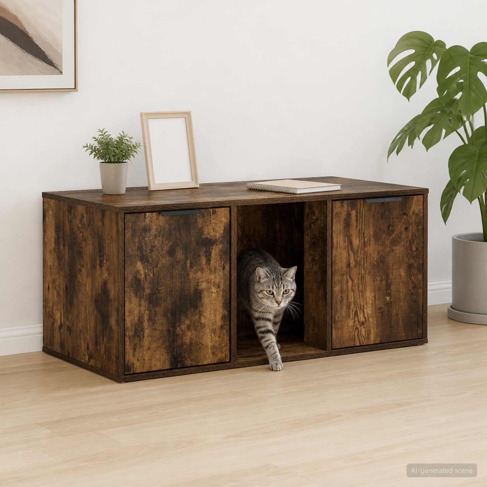 Meuble Pour Caisse De Chat