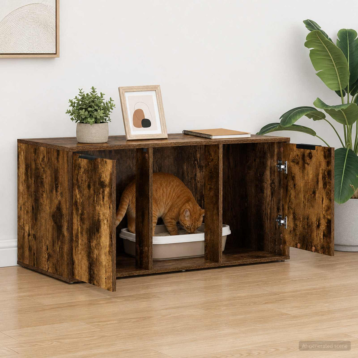 Meuble Pour Caisse De Chat