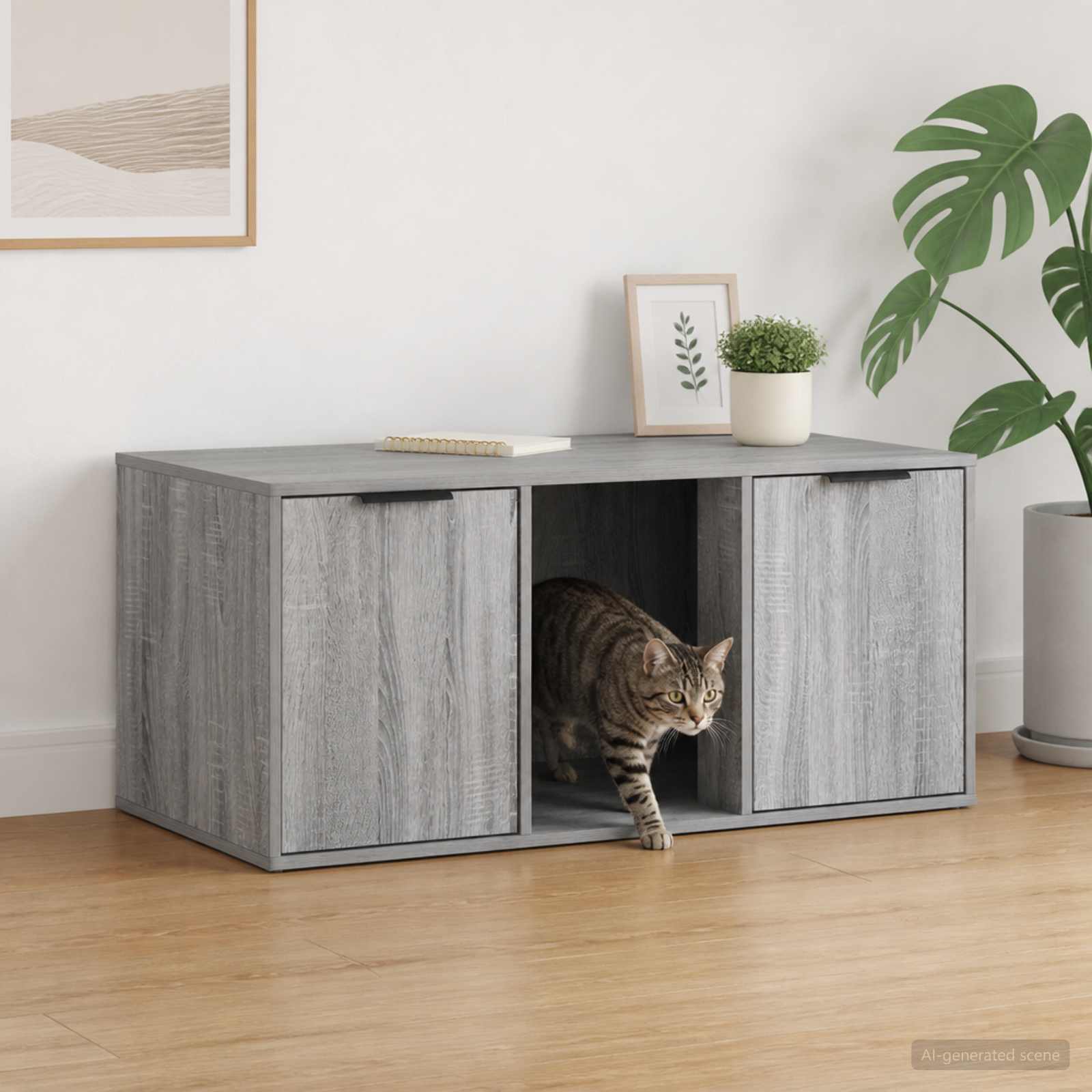Meuble Pour Caisse De Chat