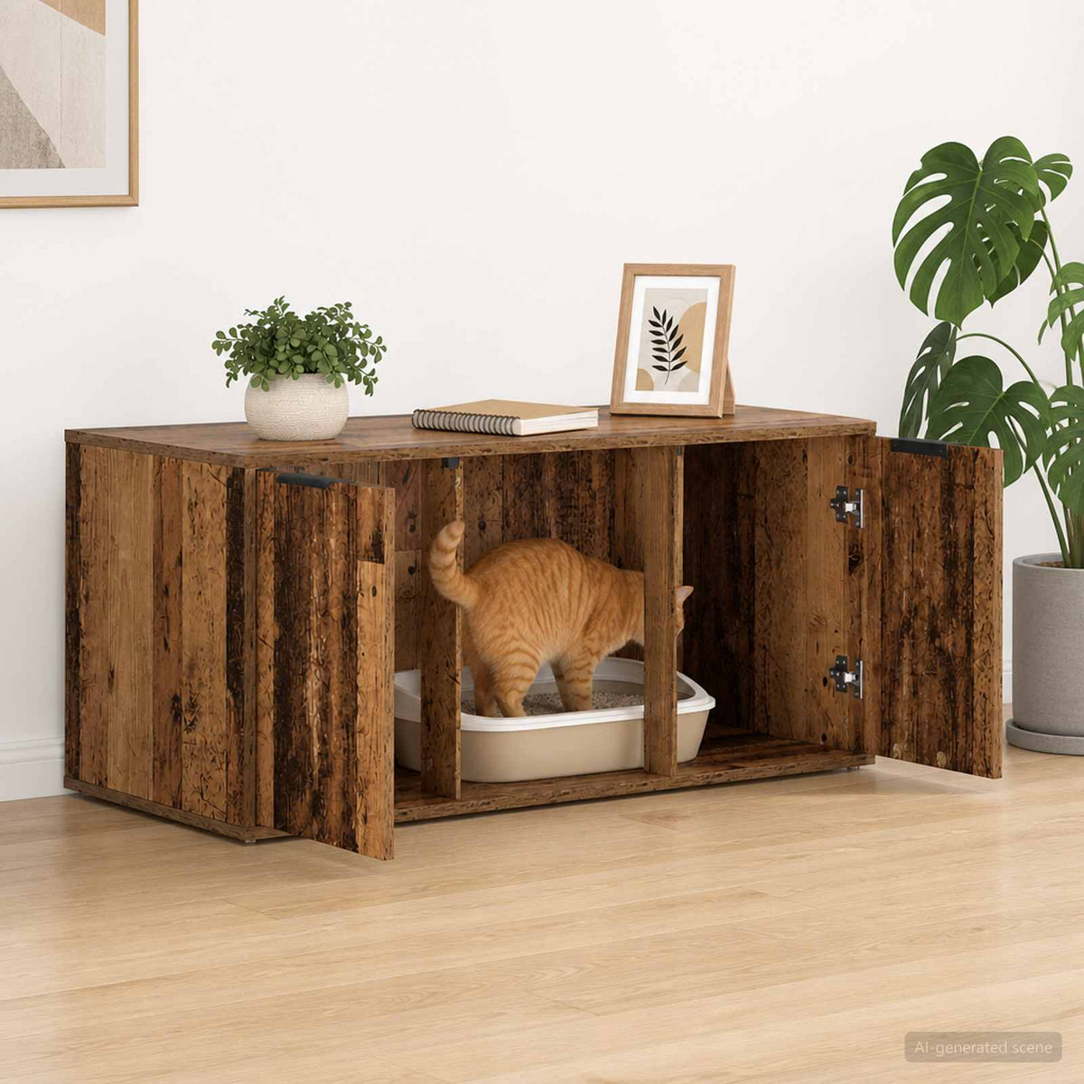 Meuble Pour Caisse De Chat