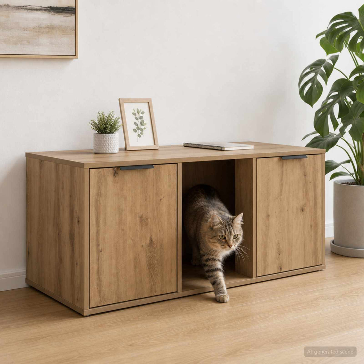 Meuble Pour Caisse De Chat