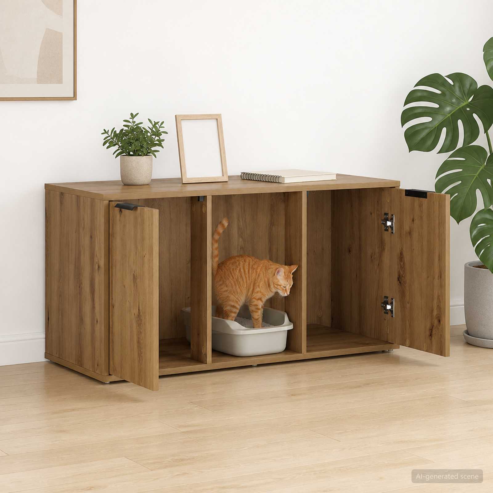 Meuble Pour Caisse De Chat