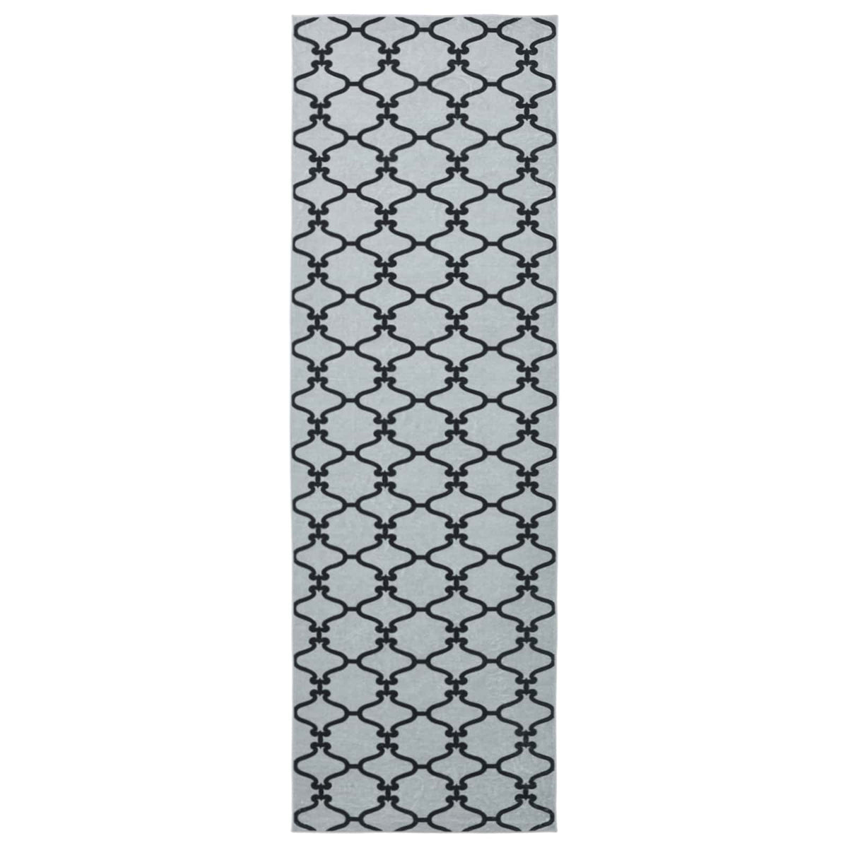 Coureur De Tapis Oriz 1150 Gsm Motif En Maille Noire
