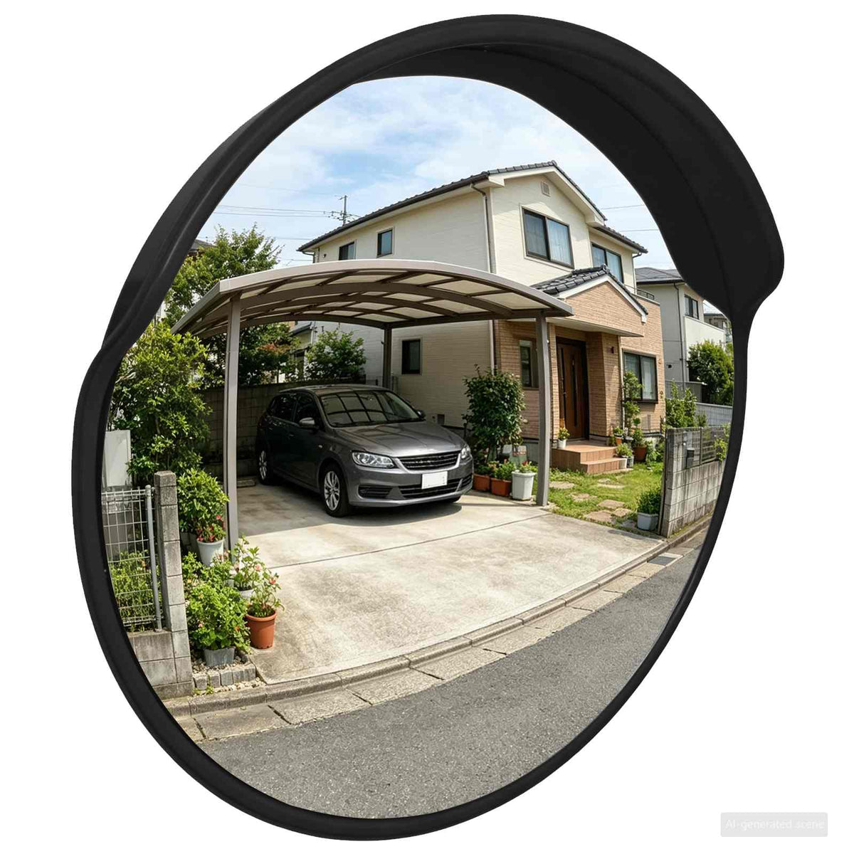 Miroir De Circulation Convex Extérieur Ø75 Cm