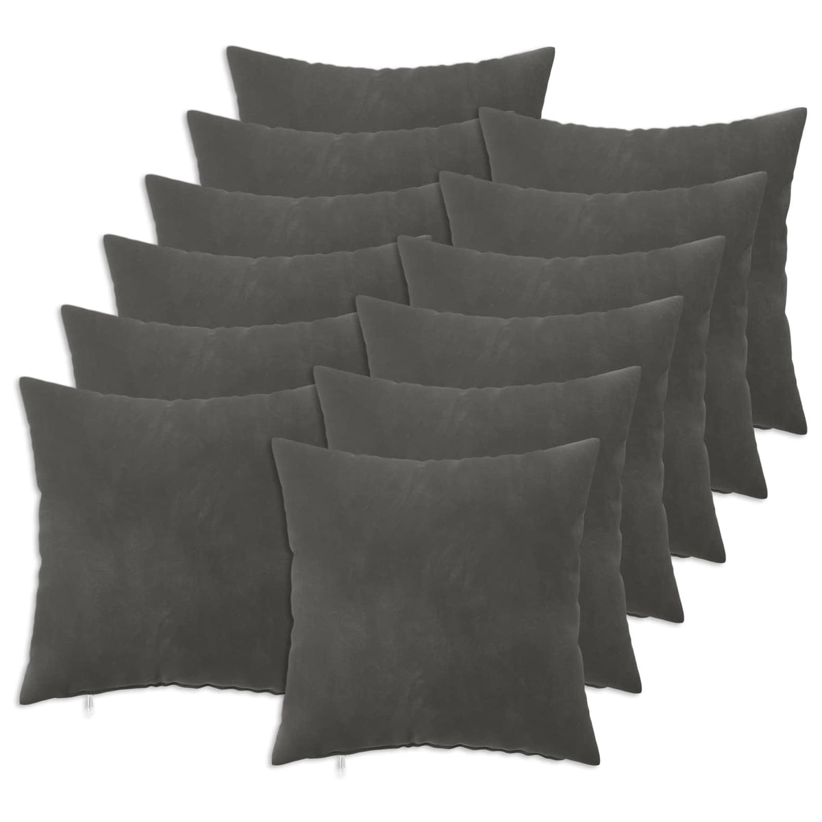Coussin Avec Oreiller Heerlen 2 Pièces Velours