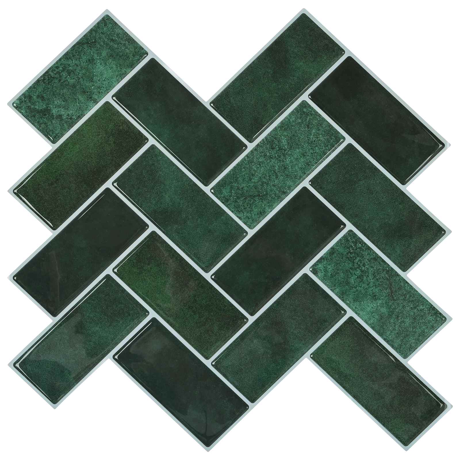 Carreau En Chevron 10 Pièces 30 X 30 Cm