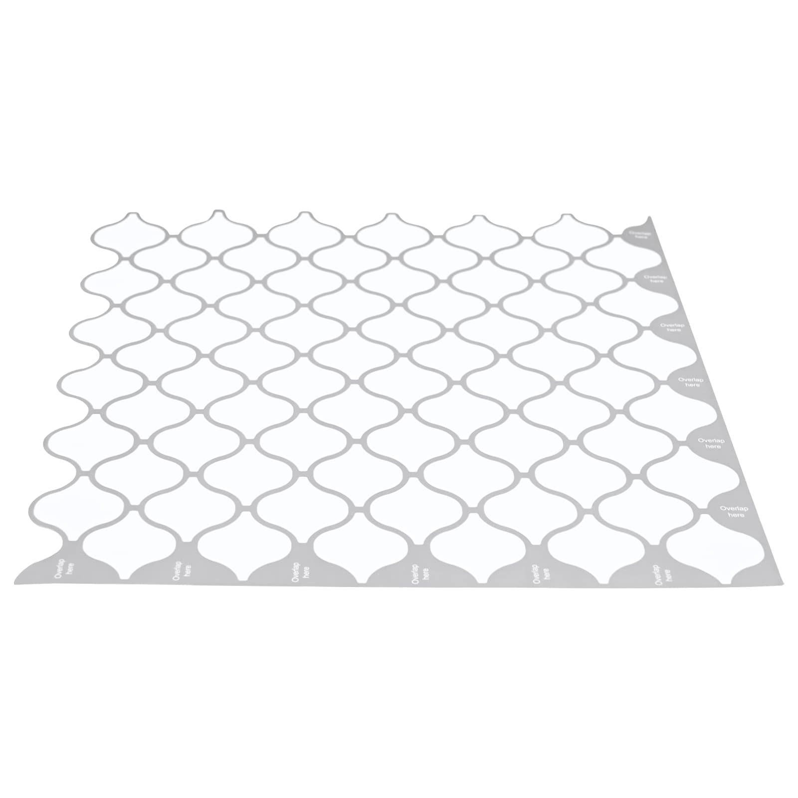 Carreau Lanterne 10 Pièces 27 X 27 Cm Polyuréthane Et Pet