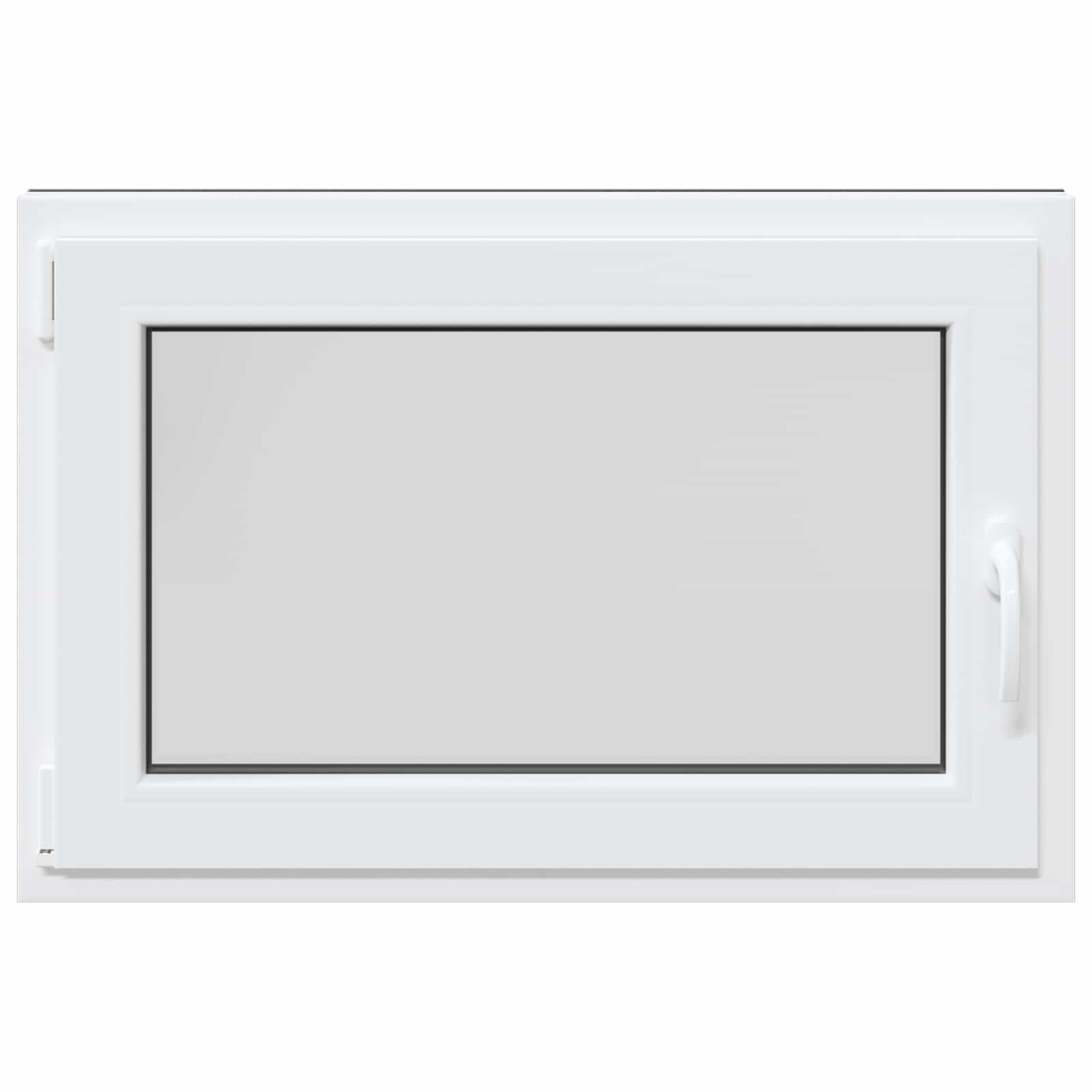 Fenêtre De Sous-Sol Risor 90 X 60 Cm Pvc Et Verre Anthracite