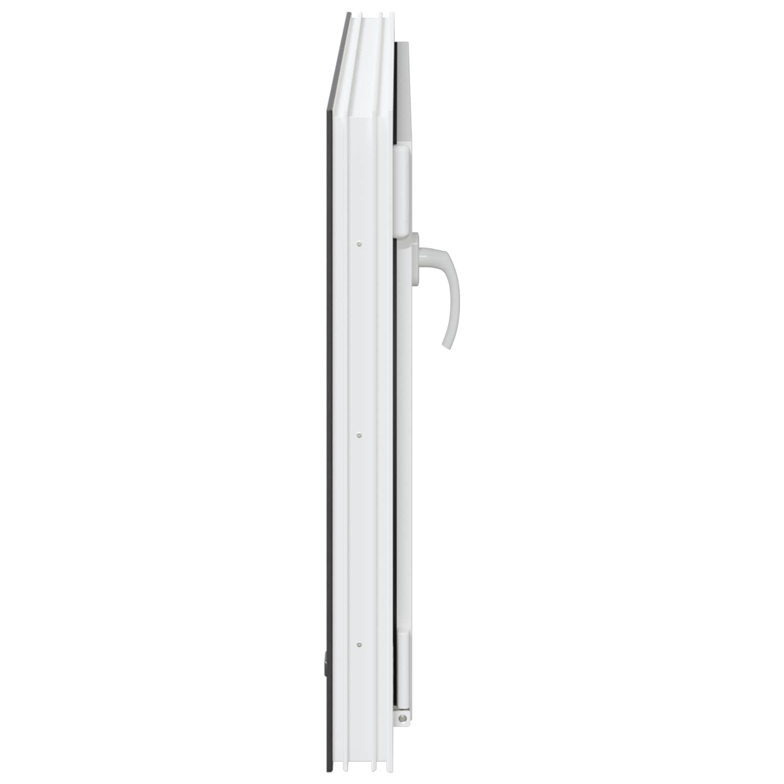 Fenêtre De Sous-Sol Risor 90 X 60 Cm Pvc Et Verre Anthracite