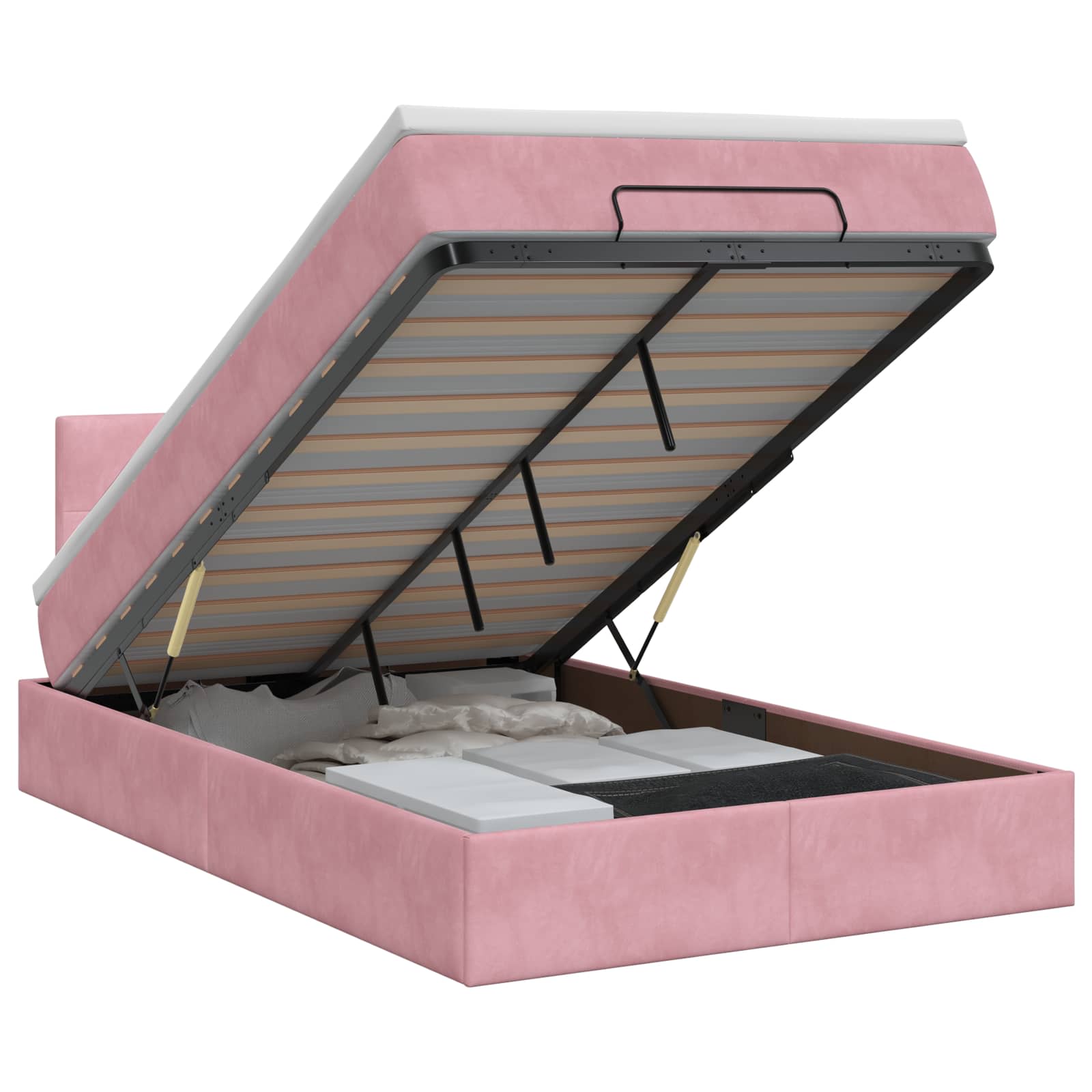 Lit Ottoman Avec Matelas Velours