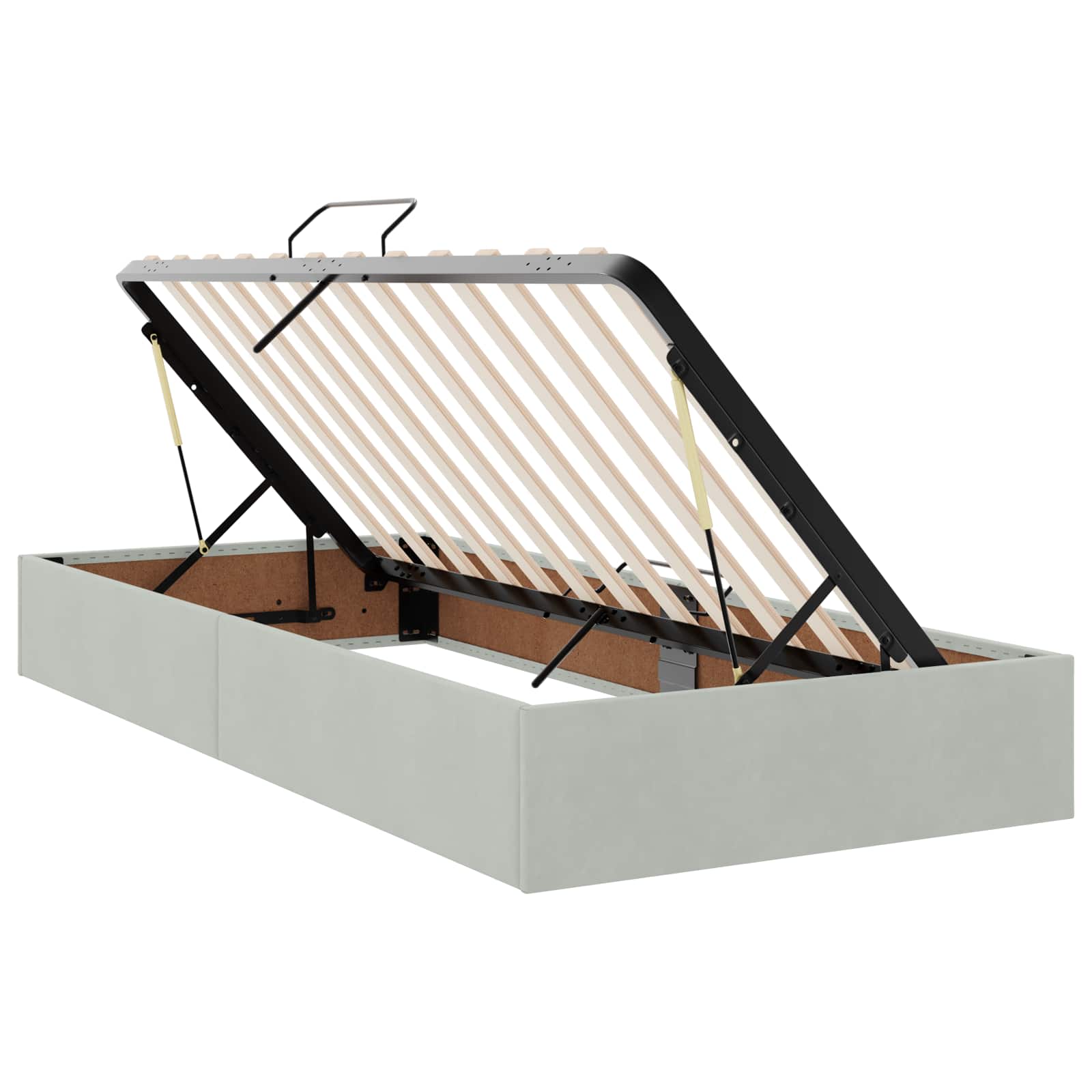 Lit De Rangement Avec Stockage Velours