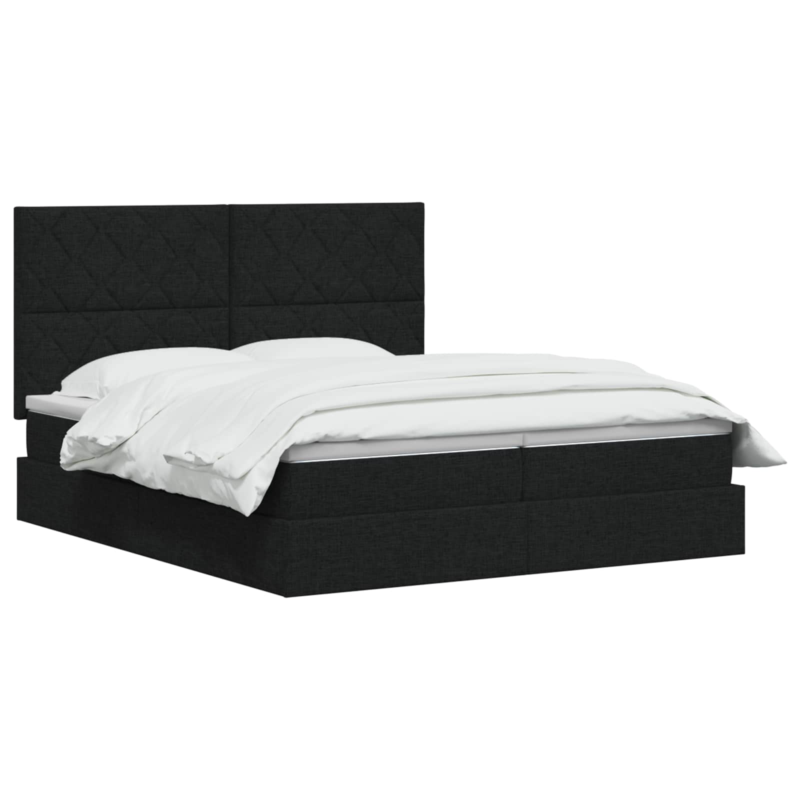 Lit De Rangement Led Avec Matelas Tissu