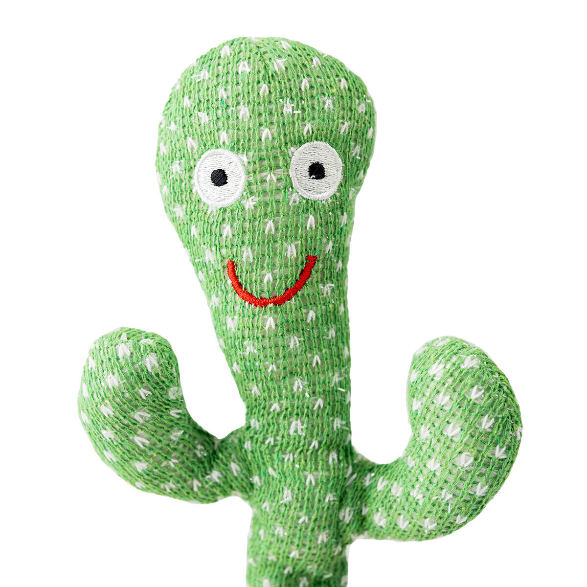 Cactus Dansant et Parlant Rechargeable avec Musique et LED Multicolore Cacxi InnovaGoods Vert (Reconditionné A)