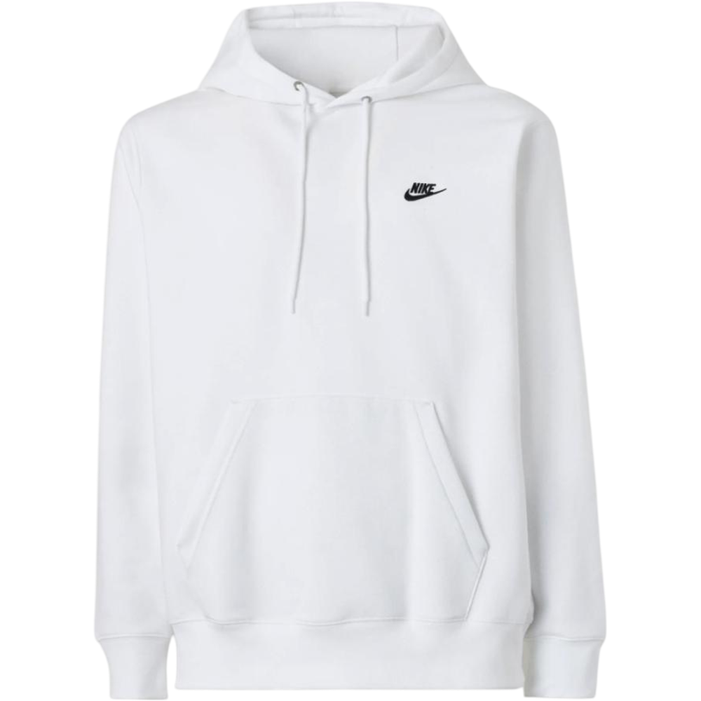 Nike Pullover Fleece Hoodie White