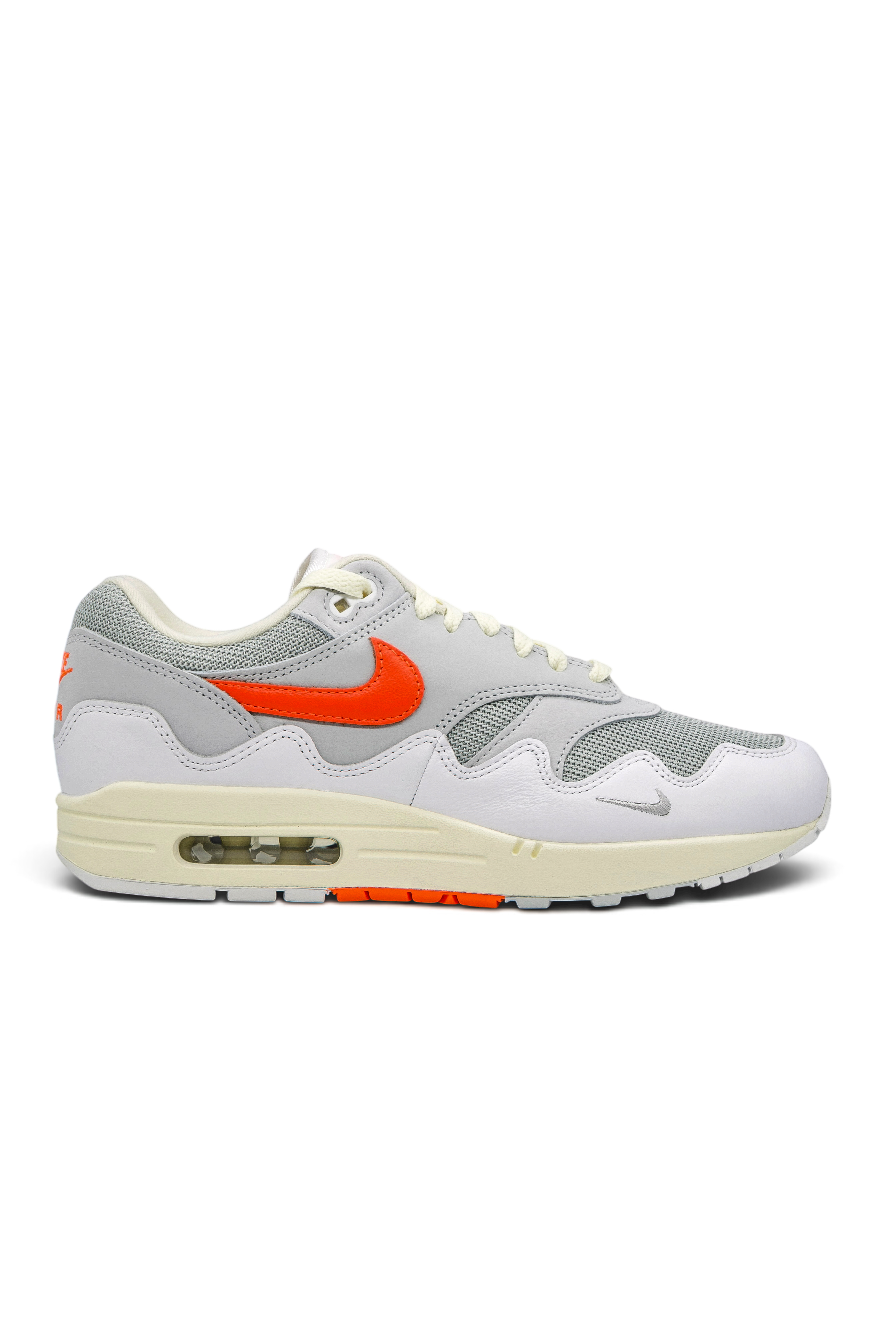 Nike Air Max 1 Patta Waves White Hyper Crimson (With Bracelet)