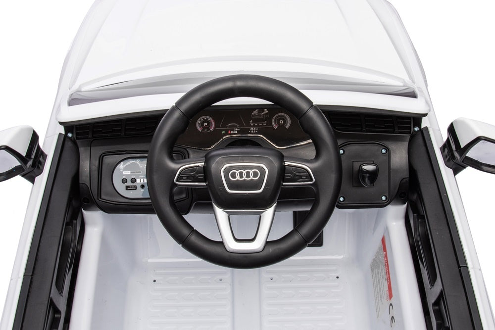Voiture Électrique Pour Enfants Audi Q7, 12 Volts, Pneus En Caoutchouc Et Plus Encore !