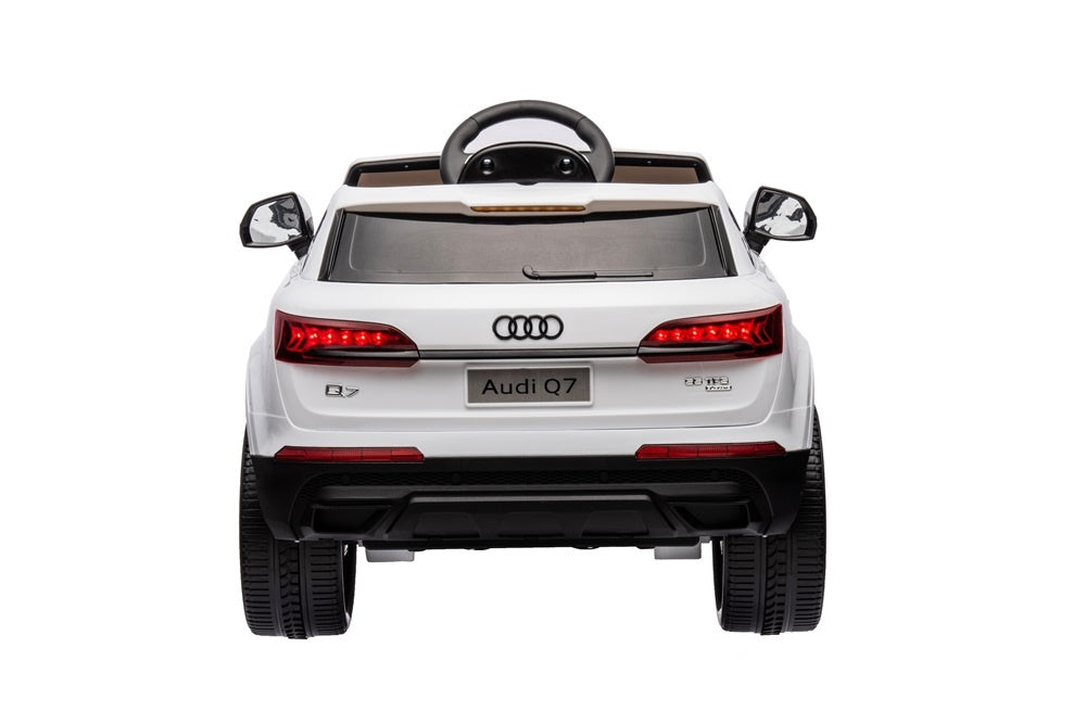 Voiture Électrique Pour Enfants Audi Q7, 12 Volts, Pneus En Caoutchouc Et Plus Encore !