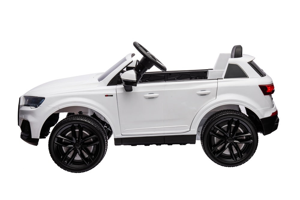 Voiture Électrique Pour Enfants Audi Q7, 12 Volts, Pneus En Caoutchouc Et Plus Encore !