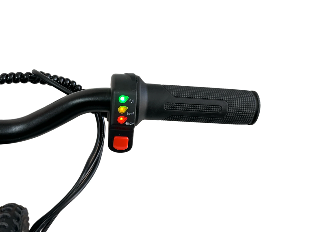 Vélo D'équilibre Électrique 24 Volts Avec Roues De 16 Pouces, Moteur Électrique - Noir