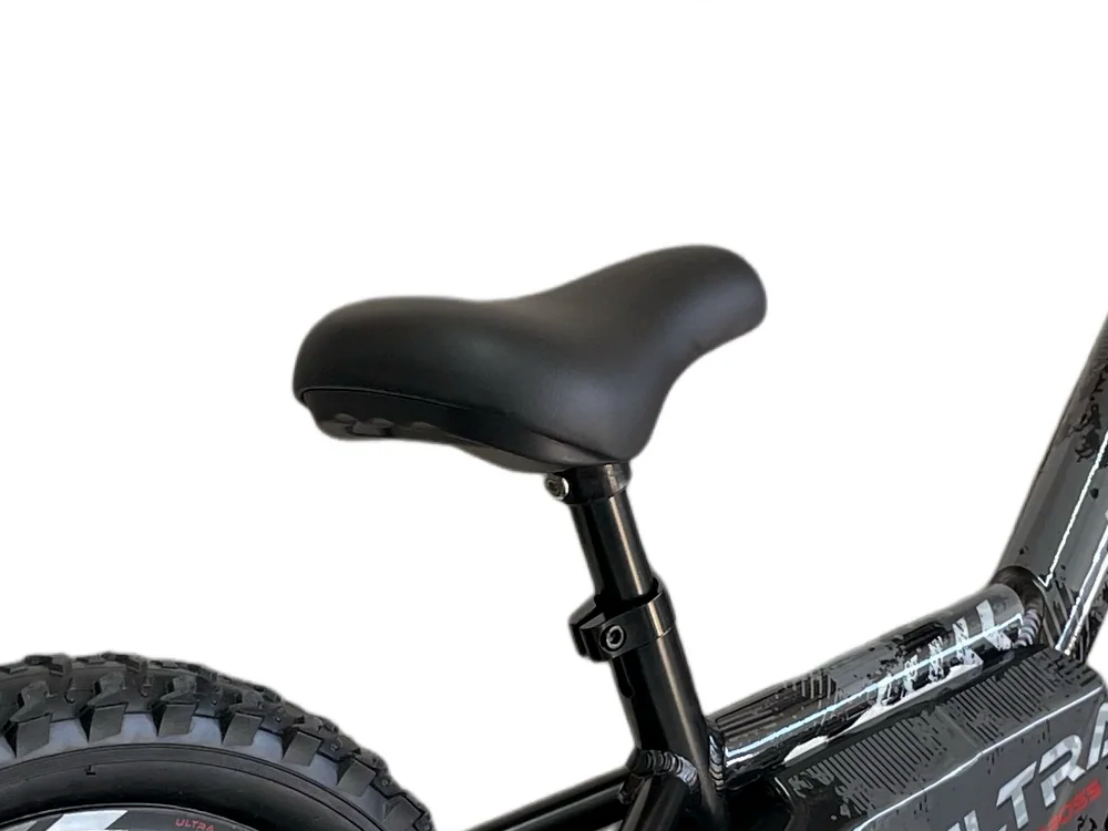 Vélo D'équilibre Électrique 24 Volts Avec Roues De 16 Pouces, Moteur Électrique - Noir