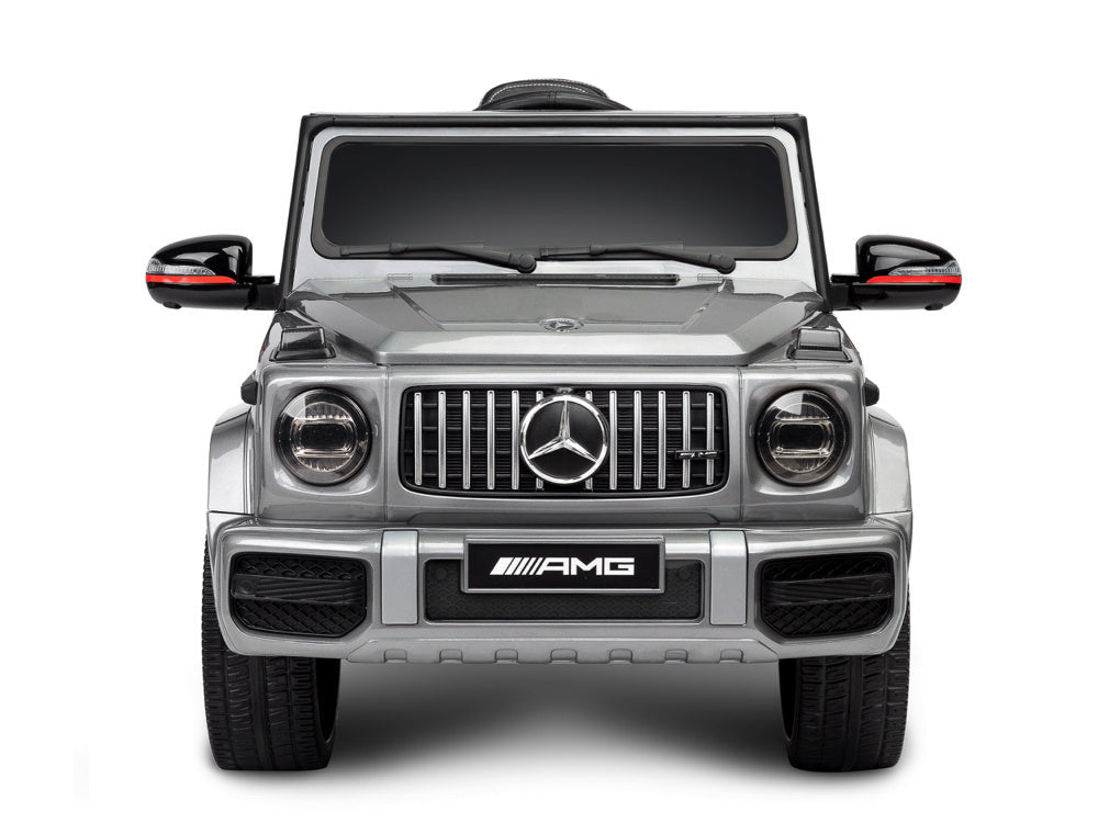 Mercedes G63 Amg, Voiture Électrique 12V Pour Enfants Avec Batterie Lithium, Pneus En Caoutchouc, Siège En Cuir Et Plus Encore