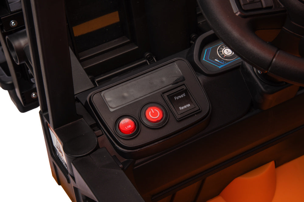 Chariot Élévateur Électrique Jcb Pour Enfants – 12V Avec Véritable Fonction De Levage Et De Conduite