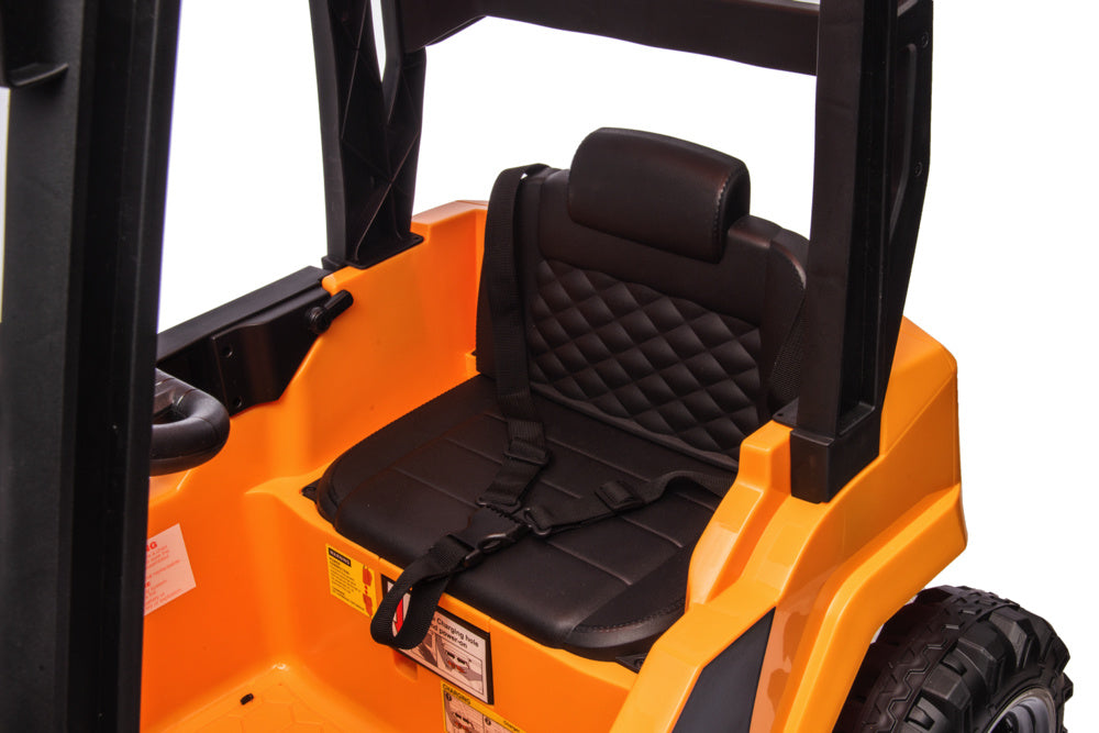 Chariot Élévateur Électrique Jcb Pour Enfants – 12V Avec Véritable Fonction De Levage Et De Conduite