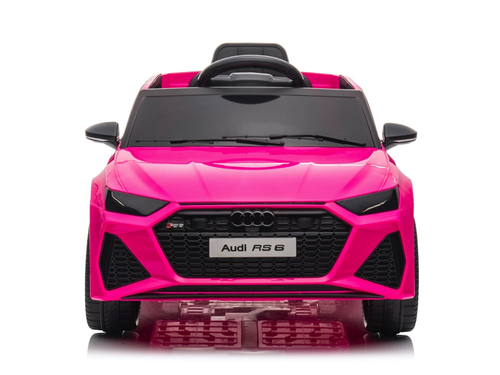 Audi Rs6, Voiture Électrique Pour Enfants 12 Volts Avec Pneus En Caoutchouc, Siège En Cuir Et Plus Encore !