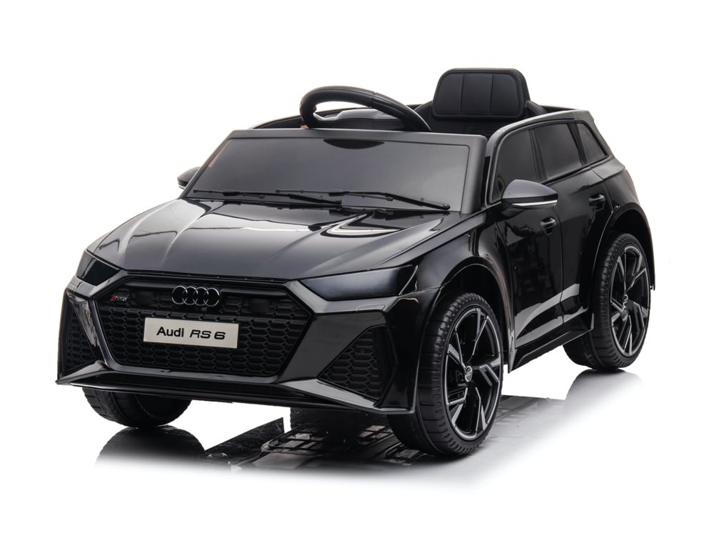 Audi Rs6, Voiture Électrique Pour Enfants 12 Volts Avec Pneus En Caoutchouc, Siège En Cuir Et Plus Encore !