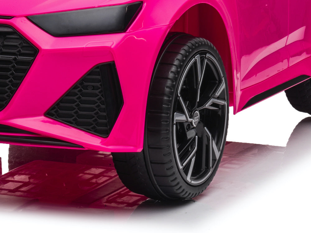 Audi Rs6, Voiture Électrique Pour Enfants 12 Volts Avec Pneus En Caoutchouc, Siège En Cuir Et Plus Encore !