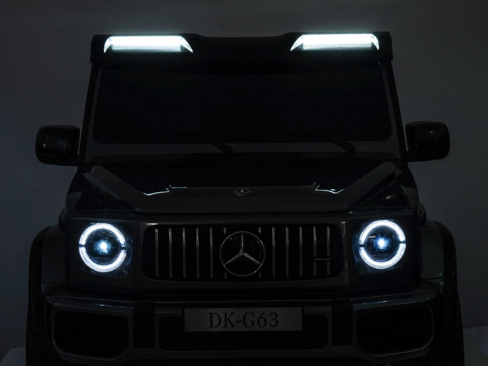 Voiture Pour Enfants Électrique Mercedes G63 2 Places, 24 Volts Avec Pneus En Caoutchouc Et Plus Encore !