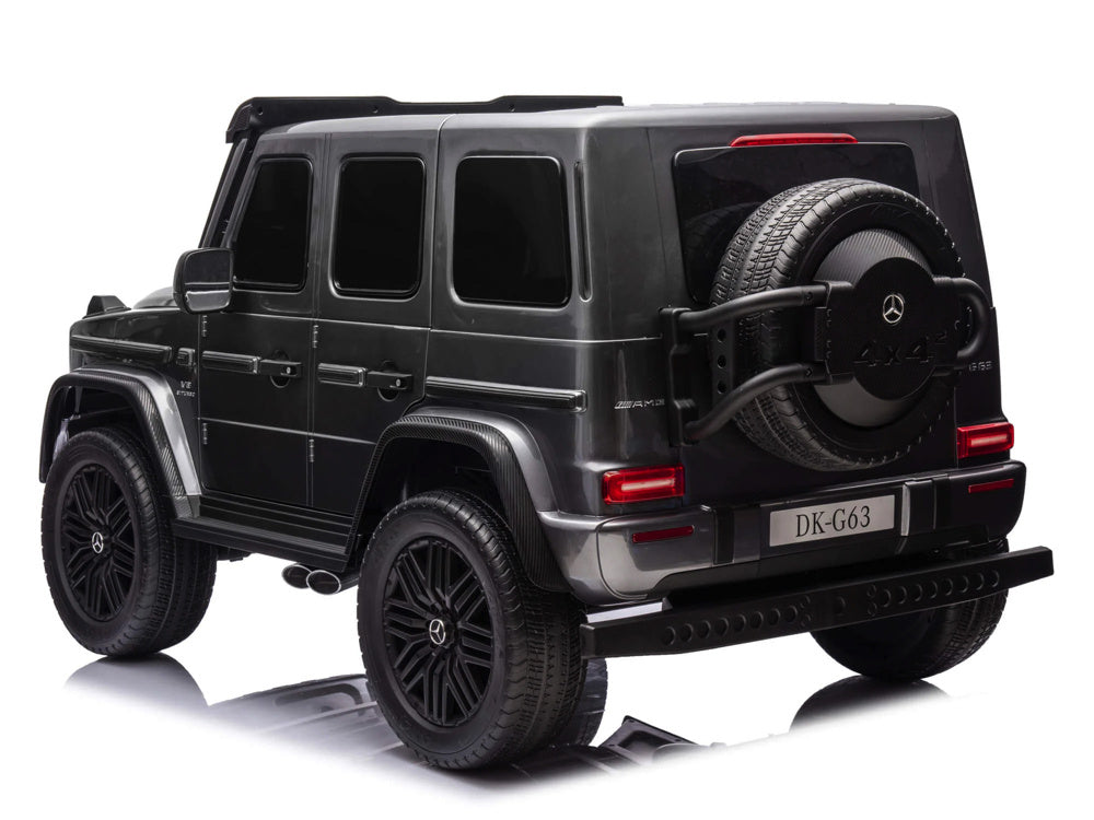 Voiture Pour Enfants Électrique Mercedes G63 2 Places, 24 Volts Avec Pneus En Caoutchouc Et Plus Encore !