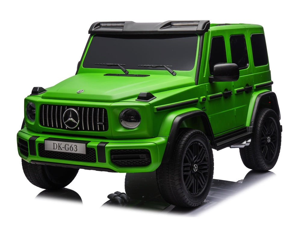 Voiture Pour Enfants Électrique Mercedes G63 2 Places, 24 Volts Avec Pneus En Caoutchouc Et Plus Encore !