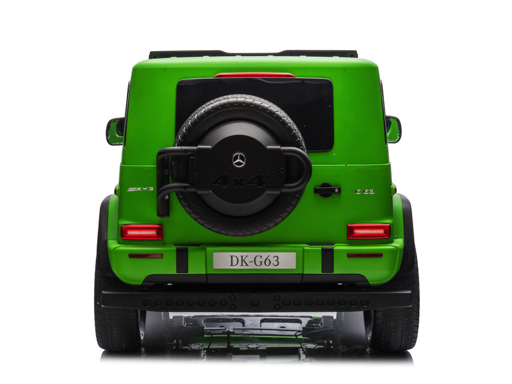Voiture Pour Enfants Électrique Mercedes G63 2 Places, 24 Volts Avec Pneus En Caoutchouc Et Plus Encore !