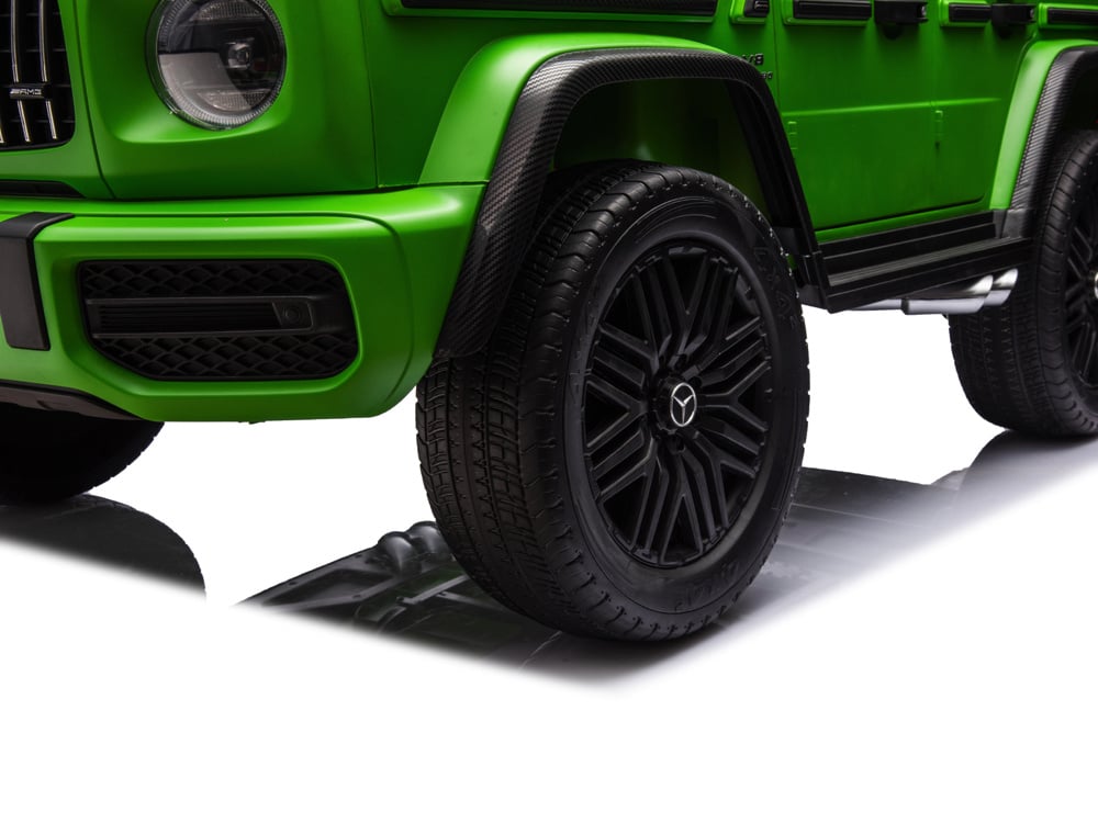 Voiture Pour Enfants Électrique Mercedes G63 2 Places, 24 Volts Avec Pneus En Caoutchouc Et Plus Encore !