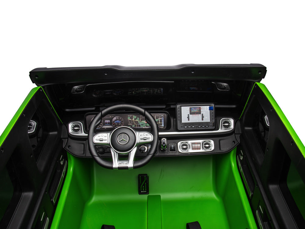 Voiture Pour Enfants Électrique Mercedes G63 2 Places, 24 Volts Avec Pneus En Caoutchouc Et Plus Encore !