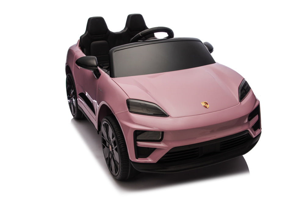 Porsche Macan Turbo Voiture Électrique Pour Enfants Avec Batterie Au Lithium, Module Musical, Pneus En Caoutchouc Et Bien Plus Encore.