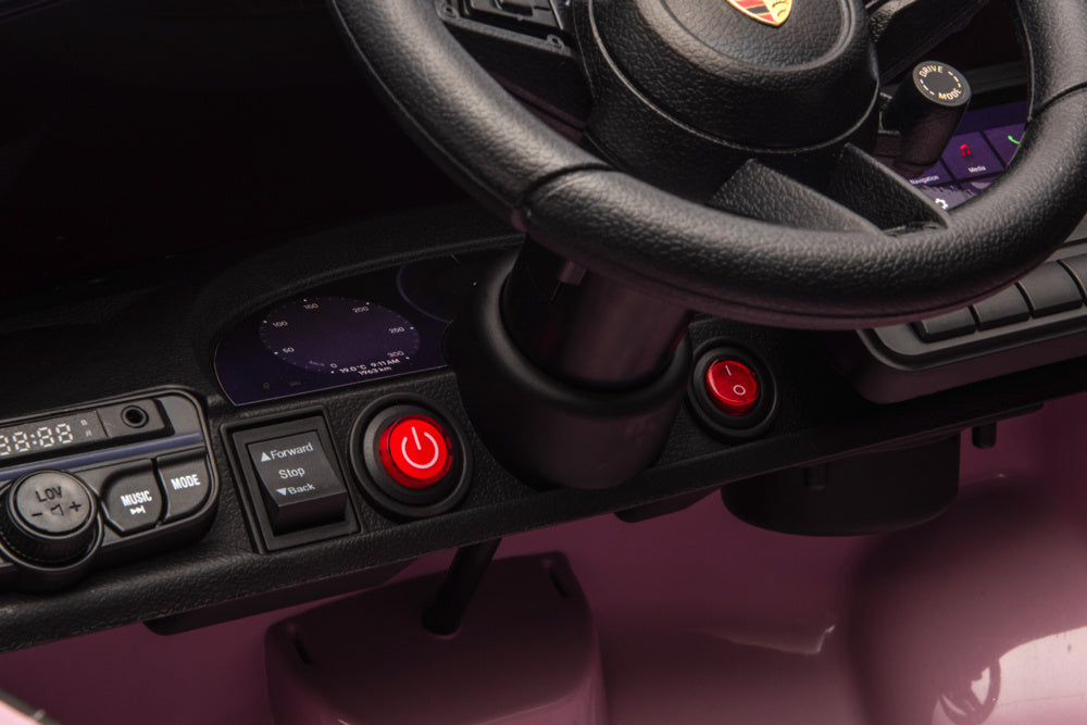 Porsche Macan Turbo Voiture Électrique Pour Enfants Avec Batterie Au Lithium, Module Musical, Pneus En Caoutchouc Et Bien Plus Encore.