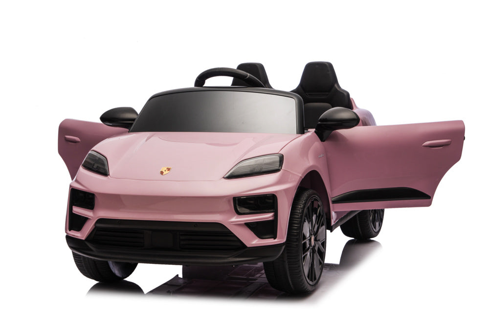 Porsche Macan Turbo Voiture Électrique Pour Enfants Avec Batterie Au Lithium, Module Musical, Pneus En Caoutchouc Et Bien Plus Encore.