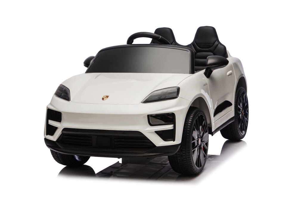 Porsche Macan Turbo Voiture Électrique Pour Enfants Avec Batterie Au Lithium, Module Musical, Pneus En Caoutchouc Et Bien Plus Encore.