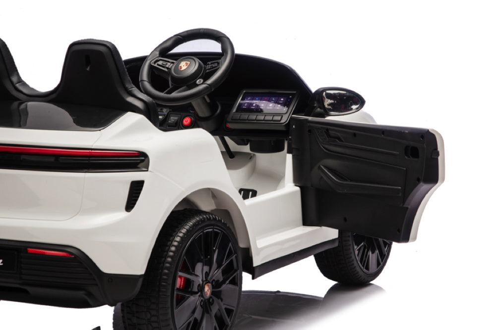 Porsche Macan Turbo Voiture Électrique Pour Enfants Avec Batterie Au Lithium, Module Musical, Pneus En Caoutchouc Et Bien Plus Encore.