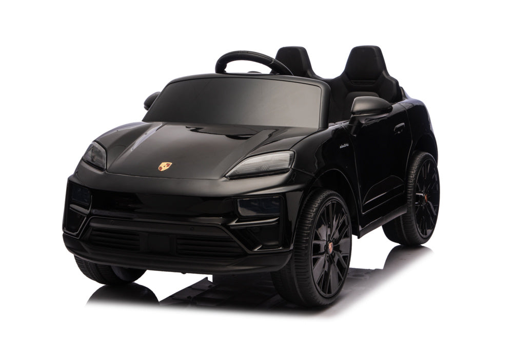 Porsche Macan Turbo Voiture Électrique Pour Enfants Avec Batterie Au Lithium, Module Musical, Pneus En Caoutchouc Et Bien Plus Encore.