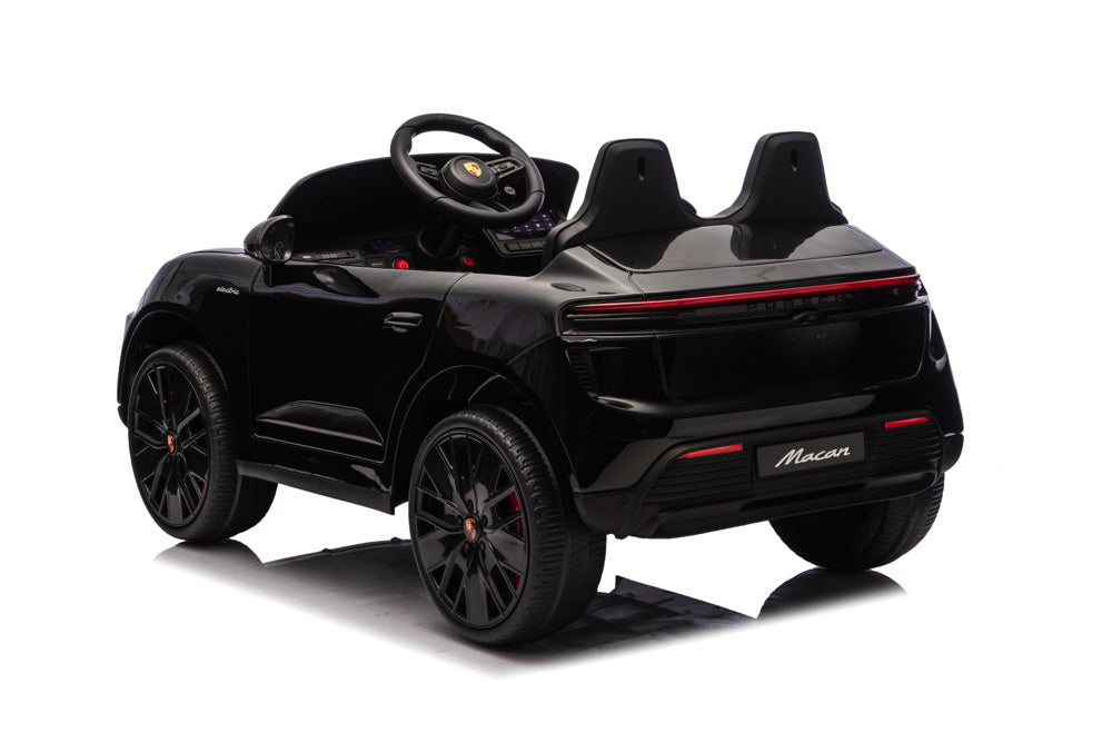Porsche Macan Turbo Voiture Électrique Pour Enfants Avec Batterie Au Lithium, Module Musical, Pneus En Caoutchouc Et Bien Plus Encore.