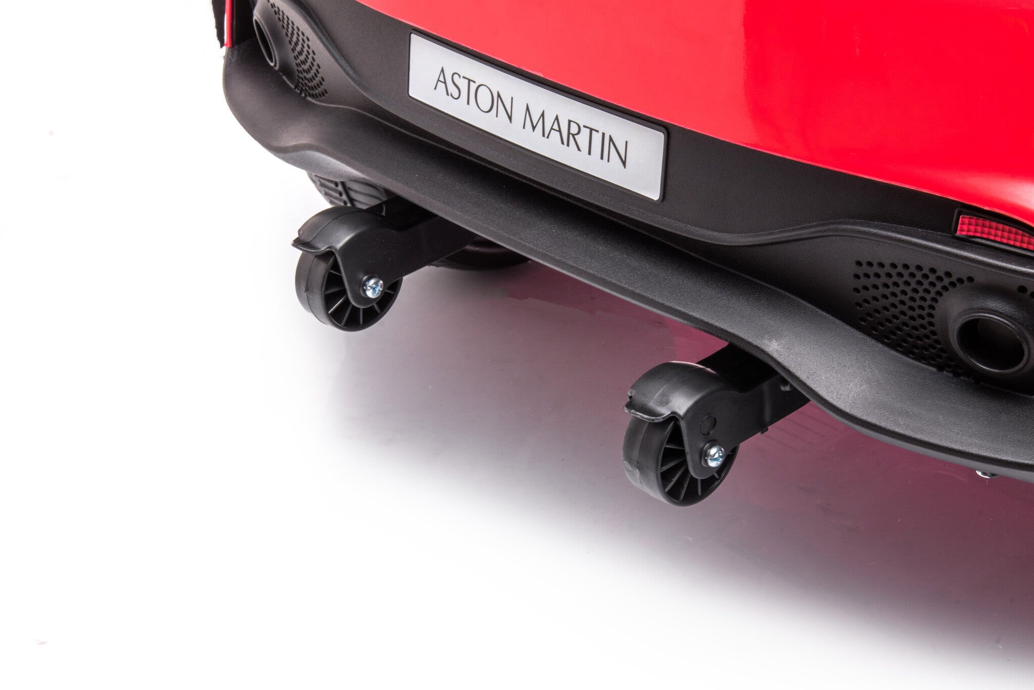 Aston Martin Voiture √©Lectrique Pour Enfants  12V Avec Pneus En Caoutchouc, Si√®Ge En Cuir Et Plus Encore !