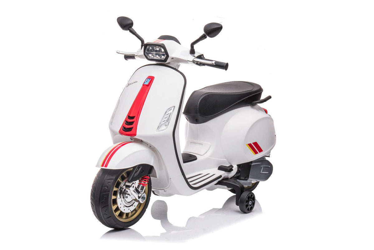 Vespa Sprint, Scooter Électrique 12 Volts Avec Musique Et Plus Encore !