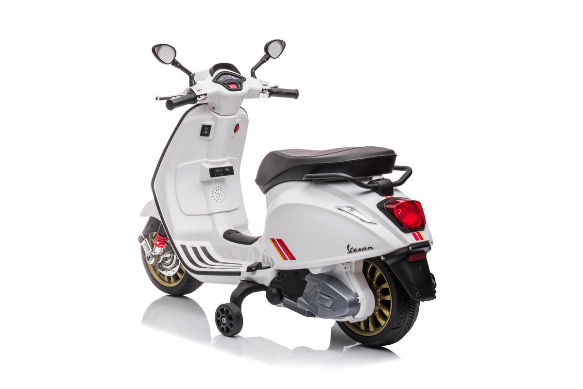 Vespa Sprint, Scooter Électrique 12 Volts Avec Musique Et Plus Encore !