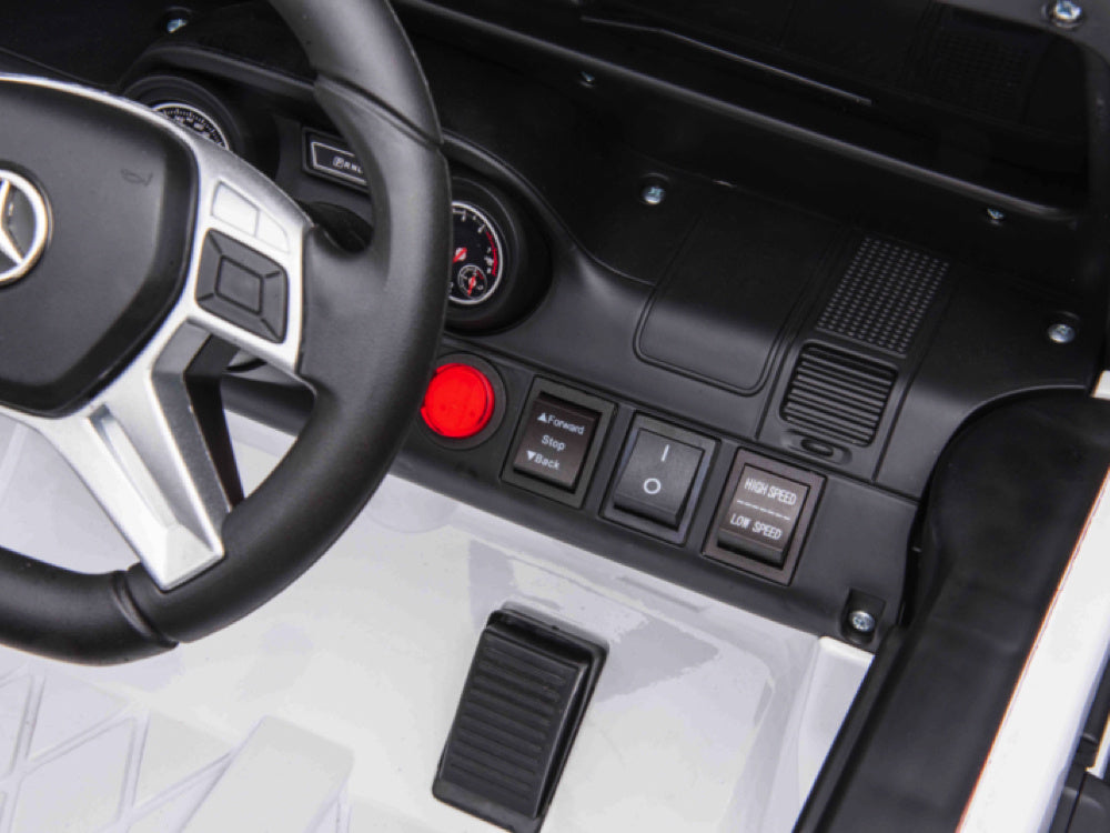 Mercedes-Benz G63 6X6, 12V Avec Pneus En Caoutchouc Et Plus Encore !