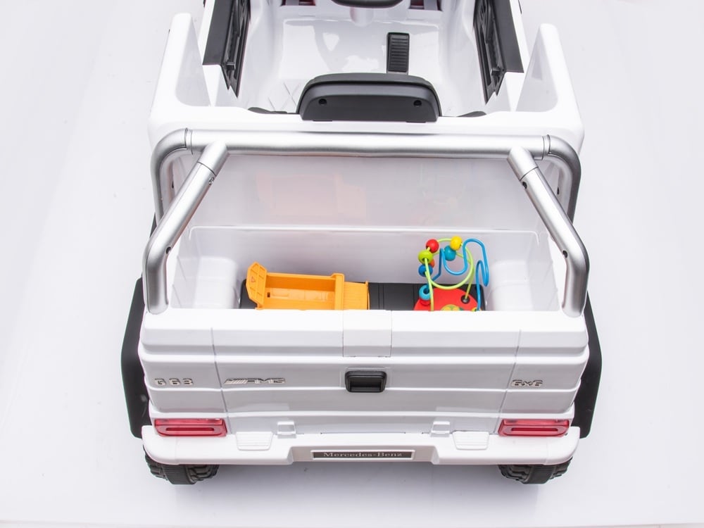Mercedes-Benz G63 6X6, 12V Avec Pneus En Caoutchouc Et Plus Encore !
