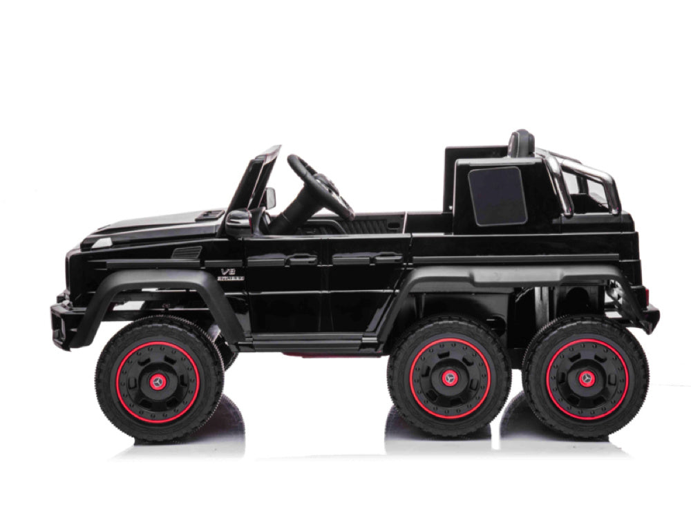 Mercedes-Benz G63 6X6, 12V Avec Pneus En Caoutchouc Et Plus Encore !