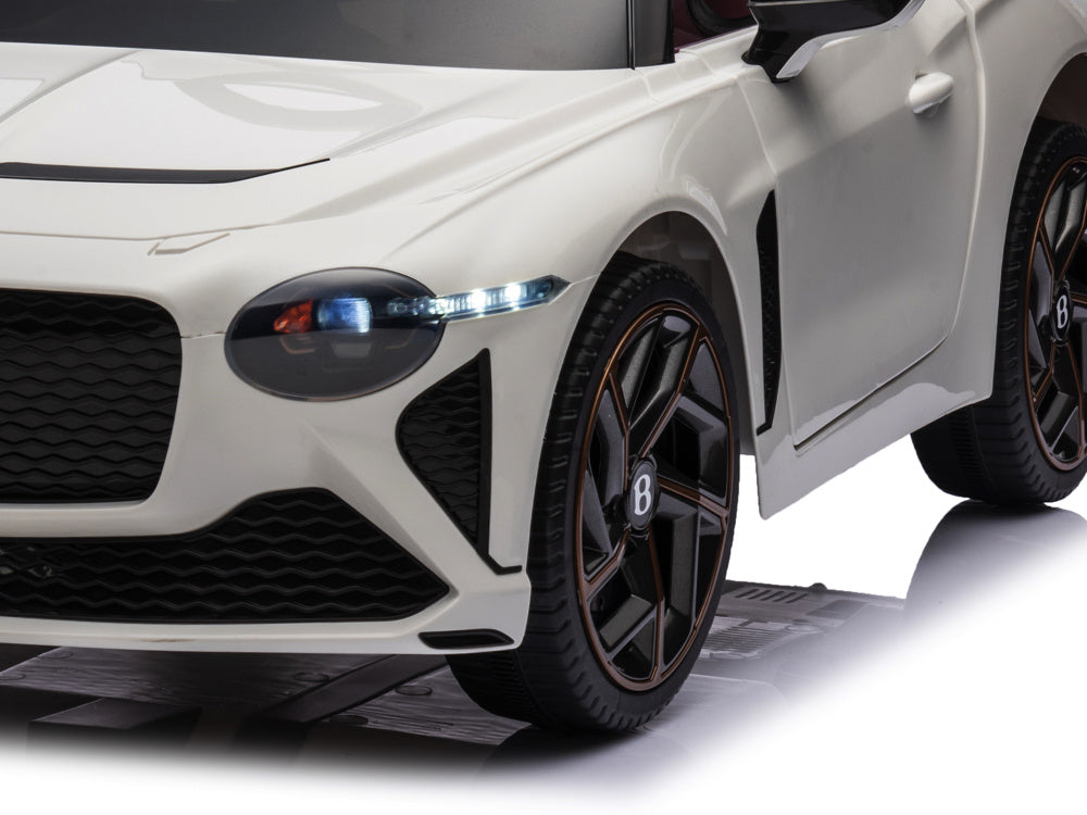 Bentley Bacalar, Voiture Électrique Pour Enfants 12 Volts, Siège En Cuir, Pneus En Caoutchouc Et Plus Encore.